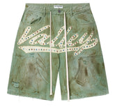 Vale Valley GREEN SKITTLE JORTS